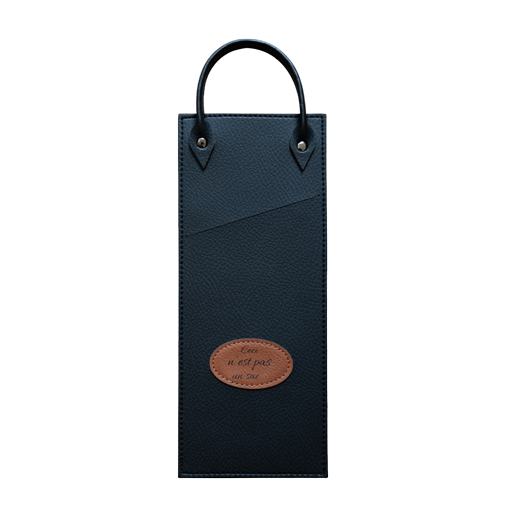 Pochette noir avec anse noir
