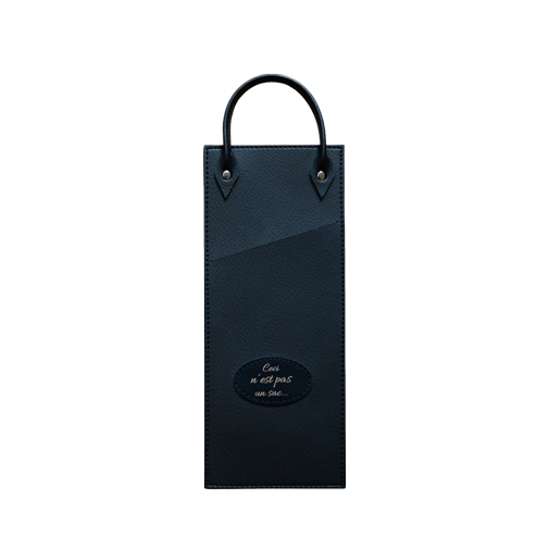 Pochette noire avec anse noir